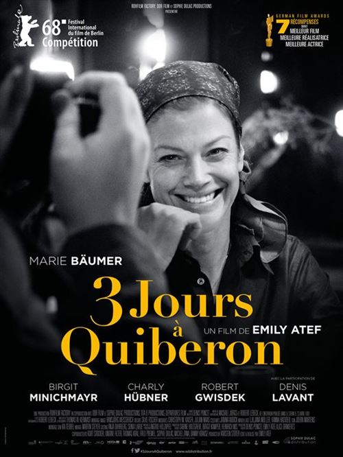 Acheter 3 Jours à Quiberon - AFFICHE CINEMA ORIGINALE État correct - 22,99 € 3 Jours à Quiberon - AFFICHE CINEMA ORIGINALE État correct - N/A reconditionné disponible sur Fnac