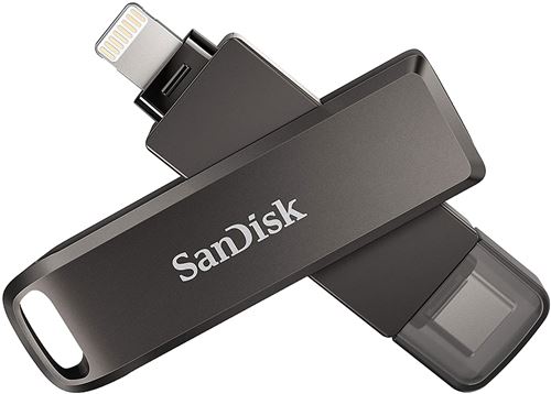 Acheter SanDisk iXpand® Luxe Clé USB 128 GB noir SDIX70N-128G-GN6NE Apple Lightning, USB-C® USB 3.1 (Gen 1) État correct - 27,50 € SanDisk iXpand® Luxe Clé USB 128 GB noir SDIX70N-128G-GN6NE Apple Lightning, USB-C® USB 3.1 (Gen 1) État correct - N/A reconditionné disponible sur Fnac