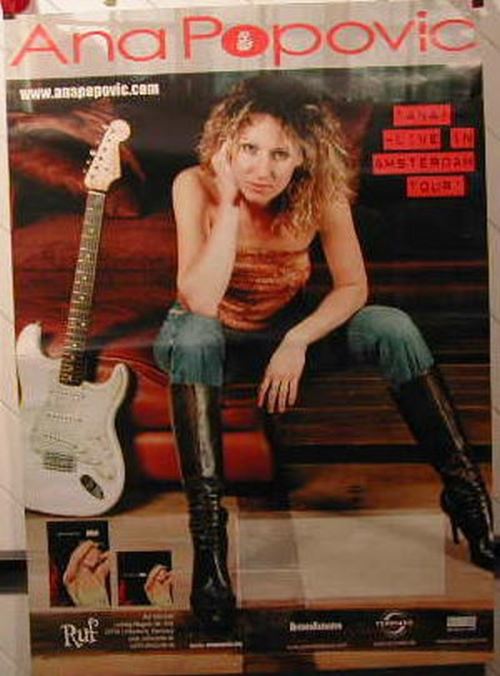 Ana Popovic - 60x84 cm - AFFICHE / POSTER État correct - N/A reconditionné disponible sur Fnac