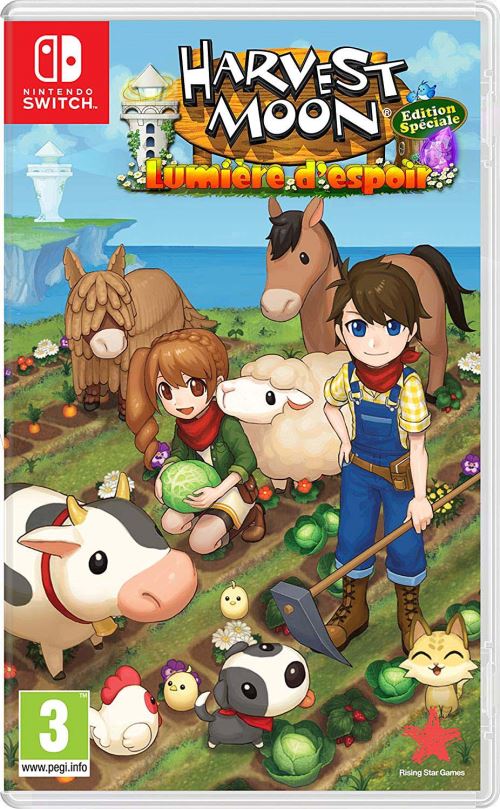 Acheter Harvest Moon Lumière d’espoir Nintendo Switch État correct - 29,07 € Harvest Moon Lumière d’espoir Nintendo Switch État correct - Just for Games reconditionné disponible sur Fnac