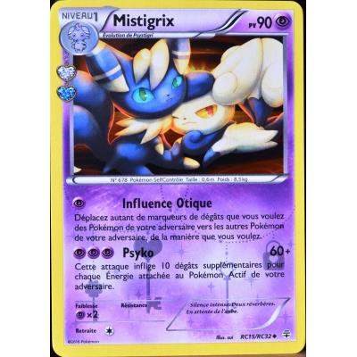 Acheter carte Pokémon RC15 Mistigrix 90 PV État correct - 16,00 € carte Pokémon RC15 Mistigrix 90 PV État correct - Pokémon reconditionné disponible sur Fnac