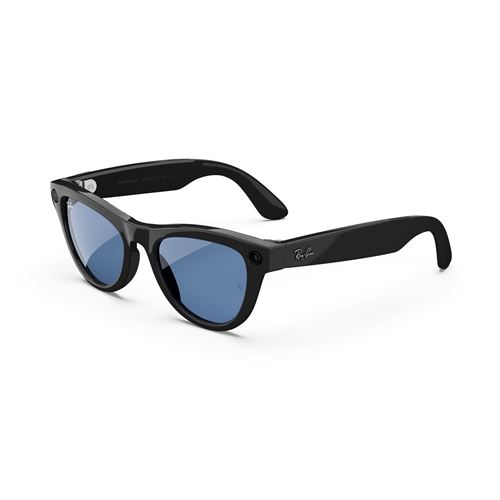 Acheter Lunettes connectées IA Meta Ray-Ban Skyler (Gen 1) Monture Noir brillant taille standard État correct - 335,99 € Lunettes connectées IA Meta Ray-Ban Skyler (Gen 1) Monture Noir brillant taille standard État correct - Meta reconditionné disponible sur Fnac