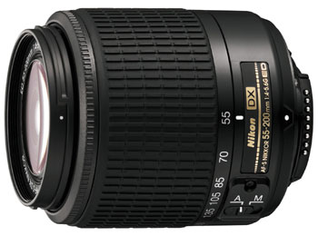 Nikon AF-S DX 55 - 200 mm f/4.0 -5.6 G ED