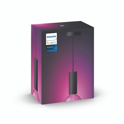 Lampe connectée Philips Hue Cordon deco E27 Noir État correct - Philips Hue reconditionné disponible sur Fnac