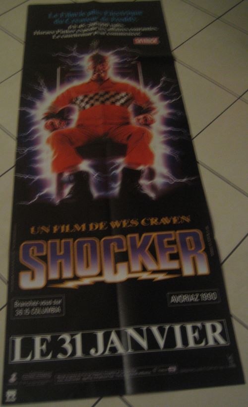 Acheter Shocker AFFICHE CINEMA ORIGINALE État correct - 13,99 € Shocker AFFICHE CINEMA ORIGINALE État correct - N/A reconditionné disponible sur Fnac