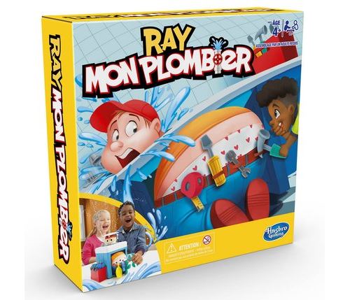 Jeu de société Hasbro Gaming Ray Mon Plombier État correct - Hasbro Gaming reconditionné disponible sur Fnac