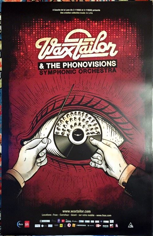 Wax Tailor - 40x60 cm - AFFICHE / POSTER État correct - N/A reconditionné disponible sur Fnac