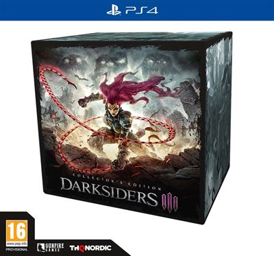 Acheter Darksiders III Edition Collector PS4 État correct - 149,95 € Darksiders III Edition Collector PS4 État correct - Koch Media reconditionné disponible sur Fnac