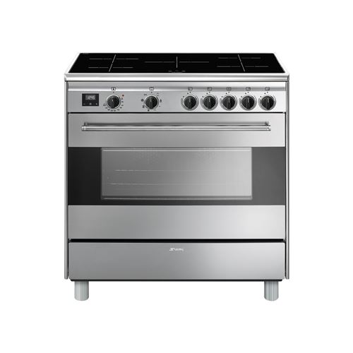Acheter Centre de cuisson 90 cm, chaleur tournante, 5 foyers induction, 8 fonctions de cuisson, nettoyage Vapor clean, classe A État correct - 1560,99 € Centre de cuisson 90 cm, chaleur tournante, 5 foyers induction, 8 fonctions de cuisson, nettoyage Vapor clean, classe A État correct - Smeg reconditionné disponible sur Fnac
