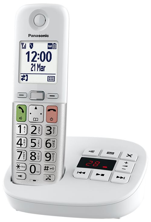 Acheter Téléphone fixe sans fil Panasonic Blanc État correct - 40,99 € Téléphone fixe sans fil Panasonic Blanc État correct - Panasonic reconditionné disponible sur Fnac