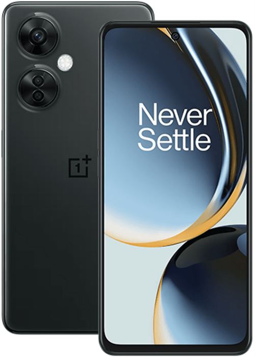 OnePlus Nord CE 3 Lite - 5G smartphone - double SIM - RAM 8 Go / Mémoire interne 128 Go - microSD slot - Écran LCD - 6.72"" - 2400 x 1080 pixels (120 Hz) - 3 x caméras arrière 108 MP, 2 MP, 2 MP - front camera 16 MP - gris chromatique État correct - OnePlus reconditionné disponible sur Fnac