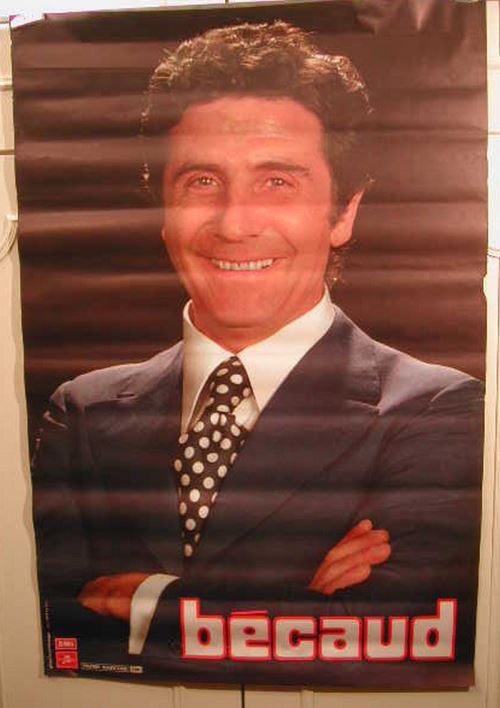 Becaud Gilbert - 80x120 cm - AFFICHE / POSTER État correct - N/A reconditionné disponible sur Fnac