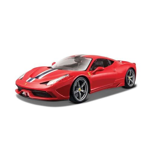 BBURAGO Vehicule Bburago Ferrari Signature 458 Speciale rouge en metal a lechelle 1/18eme État correct - Bburago reconditionné disponible sur Fnac