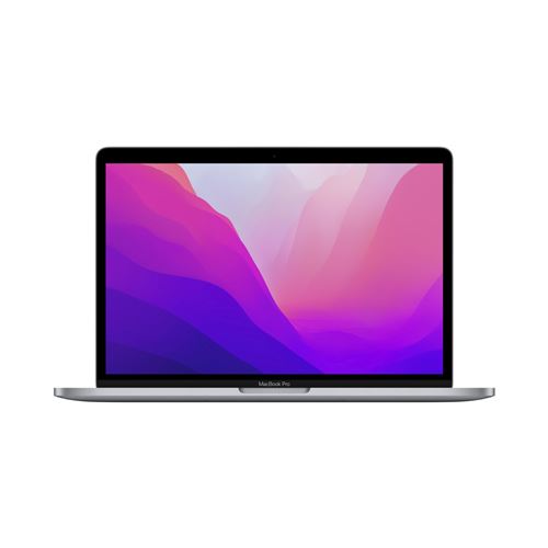 Apple MacBook Pro 13'' 256 Go SSD 8 Go RAM Puce M2 CPU 8 cœurs GPU 10 cœurs Gris sidéral
