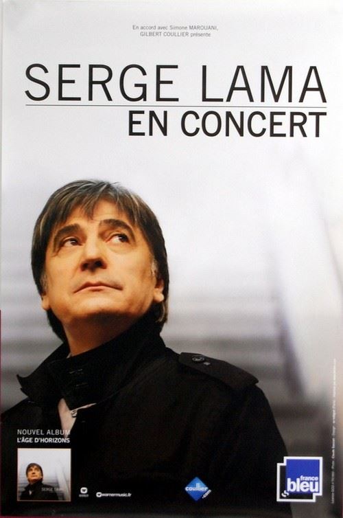 Serge LAMA - 40x60 cm - AFFICHE / POSTER État correct - N/A reconditionné disponible sur Fnac