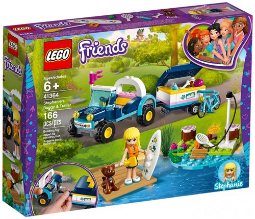 Acheter LEGO® Friends 41364 Le buggy et la remorque de Stéphanie État correct - 35,99 € LEGO® Friends 41364 Le buggy et la remorque de Stéphanie État correct - Lego reconditionné disponible sur Fnac