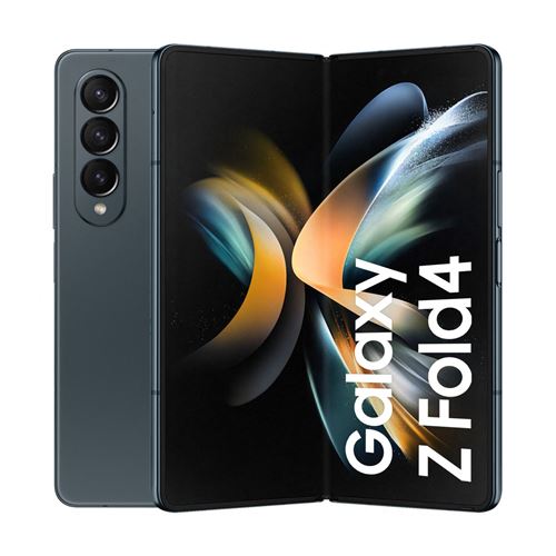 Smartphone Samsung Galaxy Z Fold4 5G 7.6"" Double nano SIM 256 Go Gris Anthracite État correct - Samsung reconditionné disponible sur Fnac