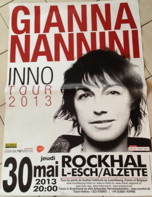 Gianna Nannini - 80x120 cm - AFFICHE / POSTER État correct - N/A reconditionné disponible sur Fnac