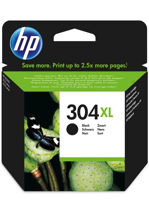 Cartouche d'encre HP 304XL Noir État correct - Hewlett-Packard reconditionné disponible sur Fnac