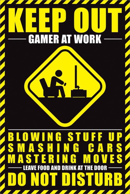 Acheter Maxi Poster 61 x 91,5 cm Gamer At Work - 12,65 € Maxi Poster 61 x 91,5 cm Gamer At Work - N/A reconditionné disponible sur Fnac