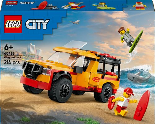 LEGO® City 60453 Le véhicule de secours de la plage État correct - Lego City reconditionné disponible sur Fnac