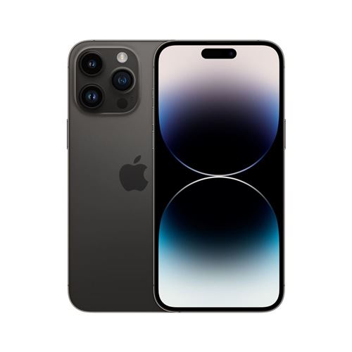 iPhone 14 Pro 6,1"" 5G Double SIM 256 Go Noir sidéral État correct - N/A reconditionné disponible sur Fnac