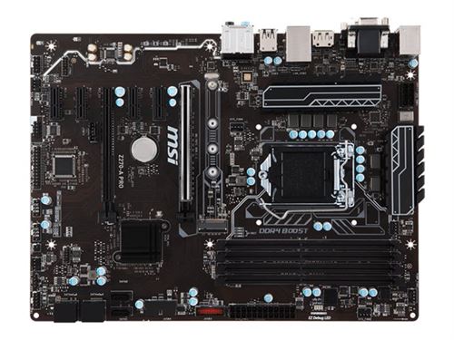 Acheter MSI Z270-A PRO Carte mère Intel Socket LGA 1151 État correct - 133,41 € MSI Z270-A PRO Carte mère Intel Socket LGA 1151 État correct - MSI reconditionné disponible sur Fnac