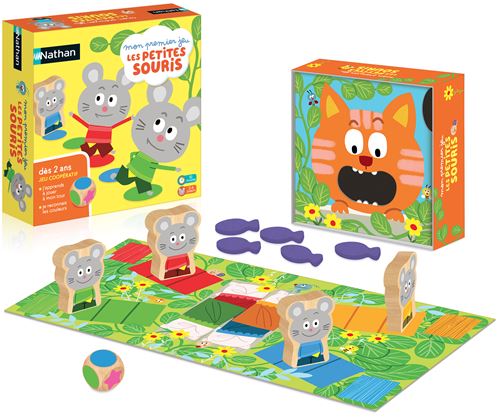 Jeu de stratégie Nathan Mon premier jeu Les petites souris État correct -  reconditionné disponible sur Fnac