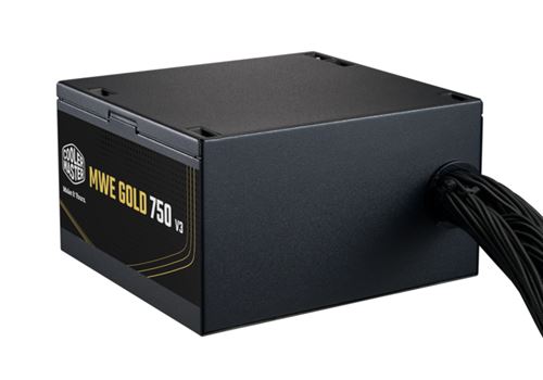 Alimentation PC non modulaire Cooler Master MWE V3 750W 80 PLUS Gold noir État correct - Cooler Master reconditionné disponible sur Fnac
