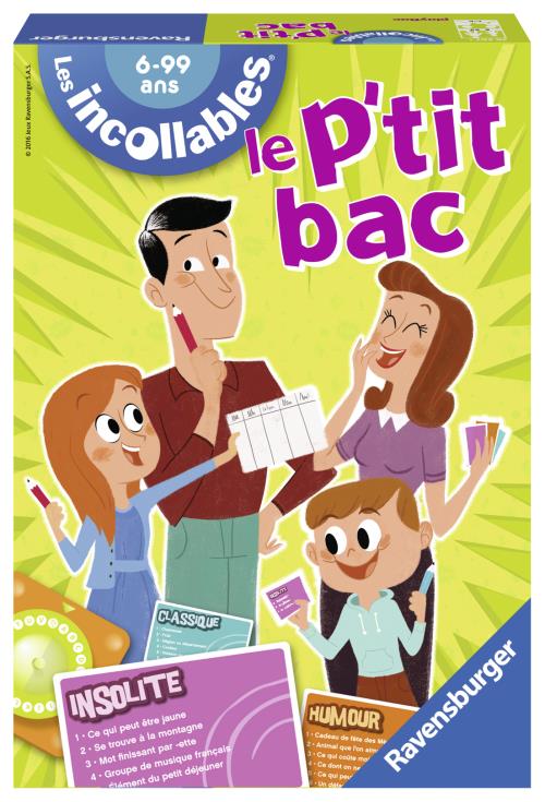 Le P'tit Bac des incollables Ravensburger État correct - Ravensburger reconditionné disponible sur Fnac