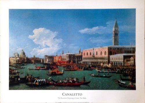 Antonio Canal - Canaletto - 70x100 cm - AFFICHE / POSTER État correct - N/A reconditionné disponible sur Fnac