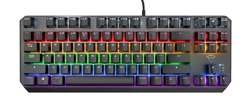 Acheter Clavier Gaming filaire mécanique Trust GXT 834 Callaz TKL Noir État correct - 63,54 € Clavier Gaming filaire mécanique Trust GXT 834 Callaz TKL Noir État correct - Trust reconditionné disponible sur Fnac
