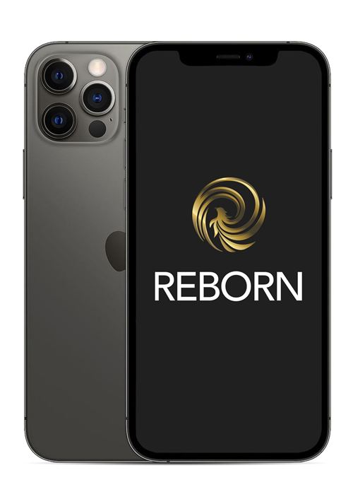 Apple iPhone 12 Pro 6,1"" 5G 128 Go Double SIM Graphite Reconditionné Grade A Reborn État correct - N/A reconditionné disponible sur Fnac