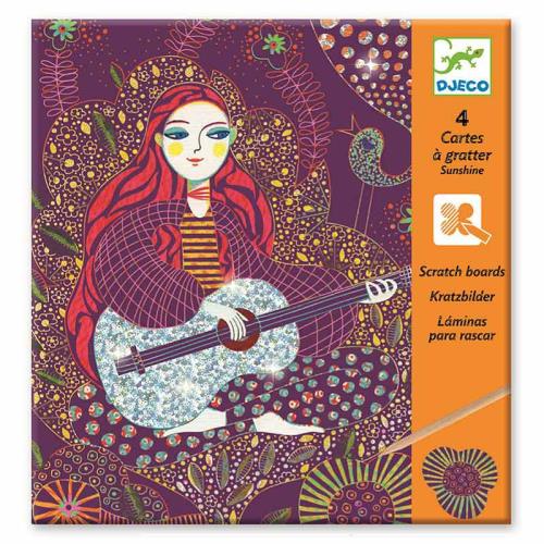 Cartes à gratter Sunshine Djeco État correct - Djeco reconditionné disponible sur Fnac