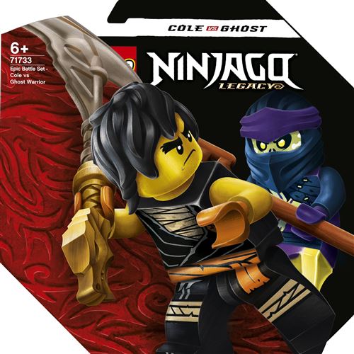 LEGO® Ninjago® 71733 Set de bataille épique Cole contre le guerrier fantôme État correct - LEGO Ninjago reconditionné disponible sur Fnac