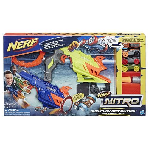 Acheter Nerf : Coffret DuelFury Demolition avec 2 lanceurs État correct - 102,00 € Nerf : Coffret DuelFury Demolition avec 2 lanceurs État correct - N/A reconditionné disponible sur Fnac