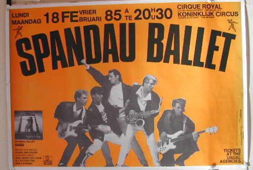 Spandau Ballet - 70x100 cm - AFFICHE / POSTER État correct - N/A reconditionné disponible sur Fnac