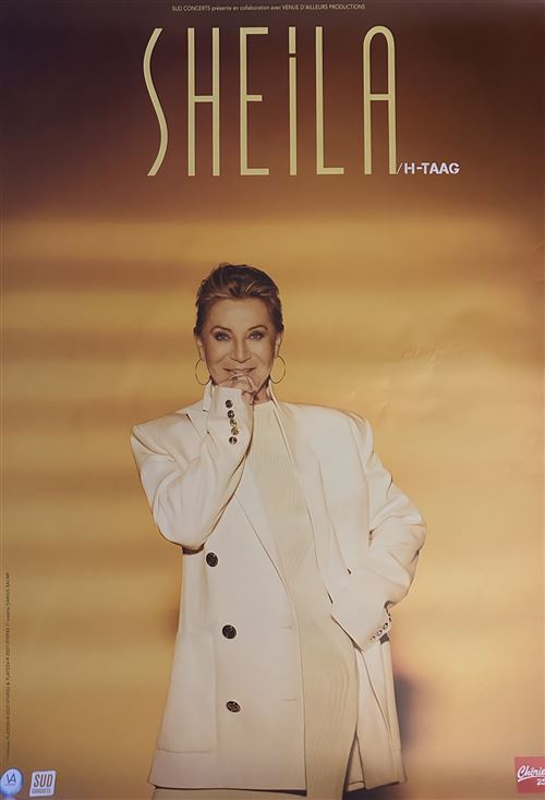Affiche - Sheila - En concert - 2024 - 70x100cm État correct - N/A reconditionné disponible sur Fnac