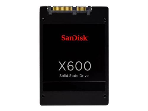 SanDisk X600 - SSD - 128 Go - interne - 2.5"" - SATA 6Gb/s État correct - SanDisk reconditionné disponible sur Fnac