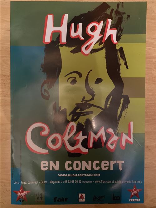 Hugh Coltman - En concert - 40x60cm - Affiche État correct - N/A reconditionné disponible sur Fnac
