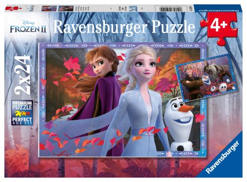 Acheter Puzzles 2 x 24 pièces Ravensburger Vers des contrées glacées Disney Frozen La Reine des Neiges 2 État correct - 16,00 € Puzzles 2 x 24 pièces Ravensburger Vers des contrées glacées Disney Frozen La Reine des Neiges 2 État correct - Ravensburger reconditionné disponible sur Fnac