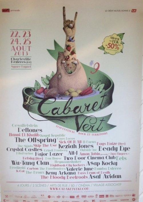 Le Cabaret Vert - 70x100 cm - AFFICHE / POSTER État correct - N/A reconditionné disponible sur Fnac
