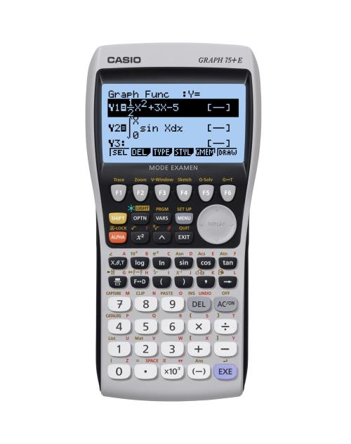 Casio Graph 75+E Mode Examen État correct - Casio reconditionné disponible sur Fnac