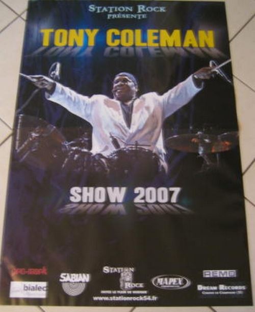 Tony COLEMAN - 50x70 cm - AFFICHE / POSTER État correct - N/A reconditionné disponible sur Fnac