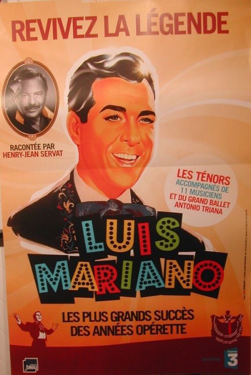 Luis MARIANO - 80x120 cm - AFFICHE / POSTER État correct - N/A reconditionné disponible sur Fnac