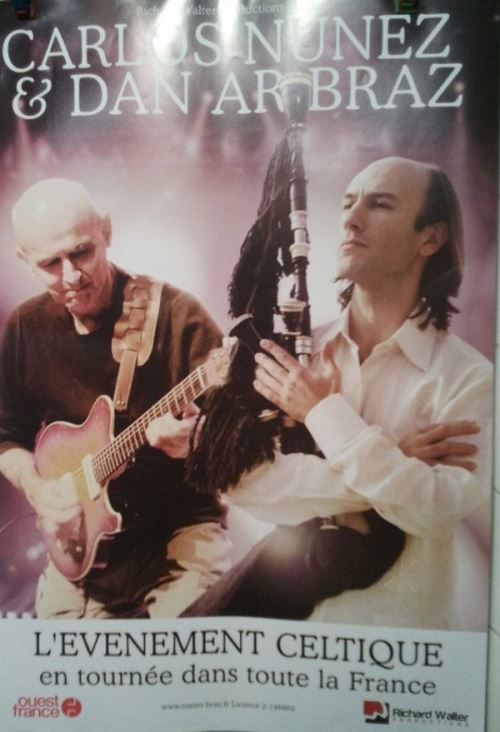 Carlos Nuñez & Dan Arbraz - 40x60 cm - AFFICHE / POSTER État correct - N/A reconditionné disponible sur Fnac