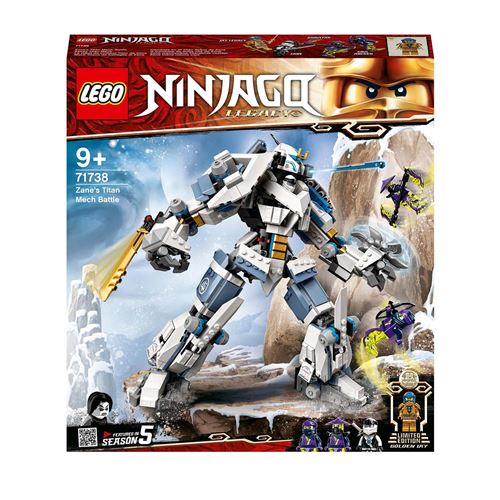 Acheter LEGO® Ninjago® 71738 La bataille de Titan Mech de Zane État correct - 128,99 € LEGO® Ninjago® 71738 La bataille de Titan Mech de Zane État correct - LEGO Ninjago reconditionné disponible sur Fnac