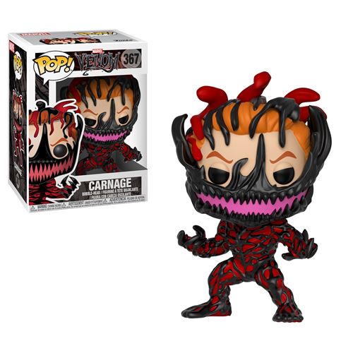 Figurine Funko Pop Bobble Marvel Venom Carnage Cletus Kasady État correct - Funko reconditionné disponible sur Fnac