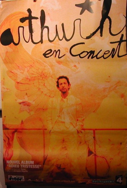 Acheter Arthur H - 80x120 cm - AFFICHE / POSTER État correct - 17,99 € Arthur H - 80x120 cm - AFFICHE / POSTER État correct - N/A reconditionné disponible sur Fnac