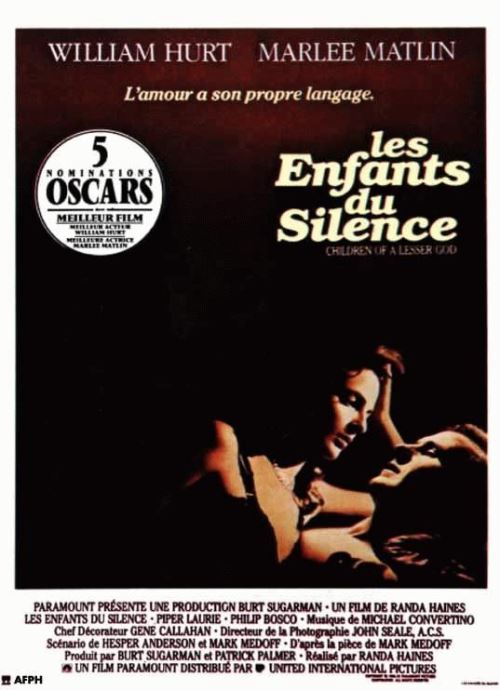 Les Enfants Du Silence AFFICHE CINEMA ORIGINALE État correct - N/A reconditionné disponible sur Fnac